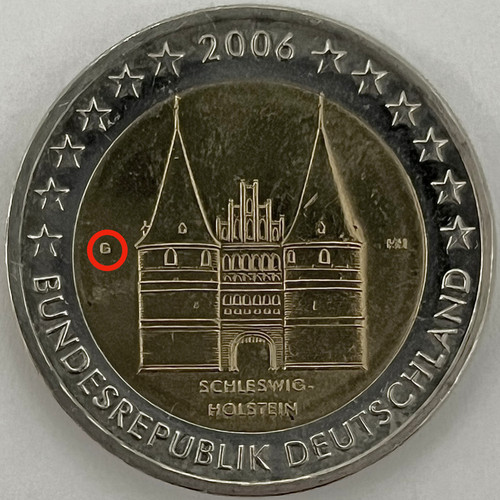 Euro gedenkmünze - 2,