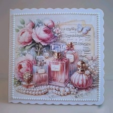 3D-Grusskarte °Parfüm &