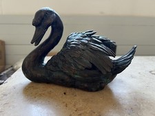 Schwan Deko Bronze Kunstguss aus Deutschland