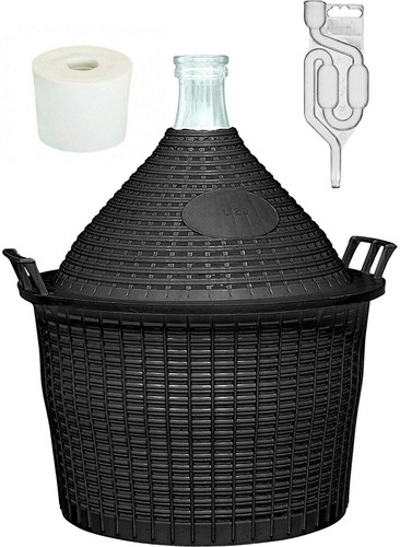 Set 25l flasche - stopfen, +