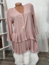 Italy Tunika Bluse lange Bluse