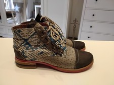 Charme Leder  Boots Grau /