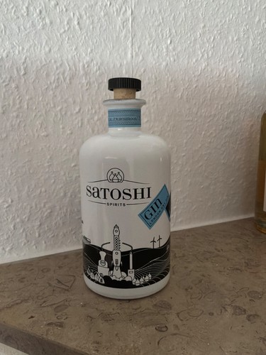 Weiße gin flasche - weiße,