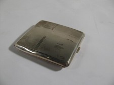 antike Zigarettendose Silber