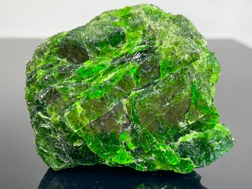 Chromdiopsid super kristall - chromdiopsid,
