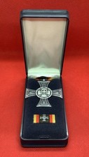 BRD BUNDESWEHR EHRENKREUZ IN SILBER MIT ETUI. (D202)