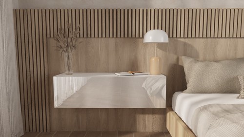 Nachttisch wandschrank - nachttisch,