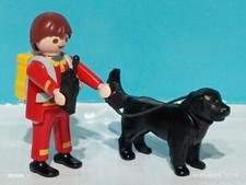 PLAYMOBIL FIGUREN SANITÄTER UND HUND HOCHGEBIRGE RETTUNG KRANKENSCHWESTER ARZ...