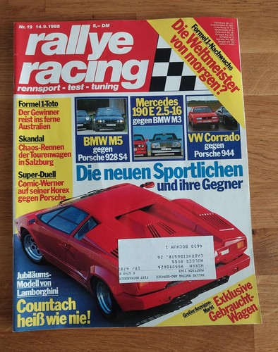 Rallye racing 1988 bmw - rallye,