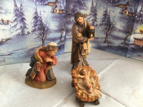 Krippenfiguren familie 9 - krippenfiguren,hl.,