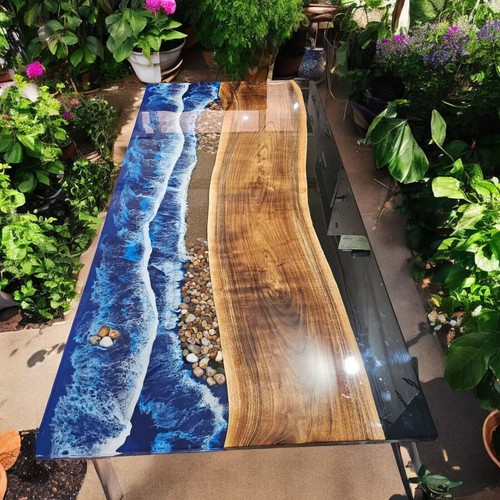 Ocean wave epoxidharz - wave, sofa