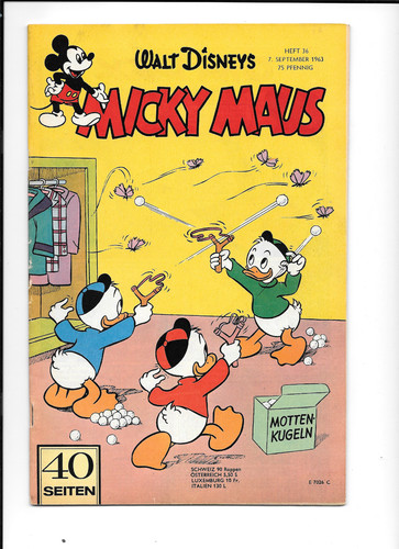Micky maus 1963 nr36 - maus,