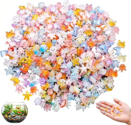 100 stück mini figuren ozean - 100,