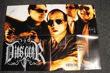 DIES ATER Black Metal Poster mit original Autogrammen aus Sammlung ca 59 x 84 cm