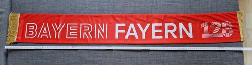 Bayern 120 jahre schal - fc,