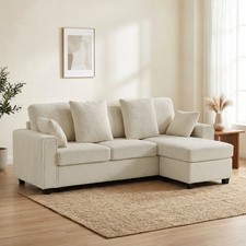 HOMCOM Ecksofa 235,5cm L-Form