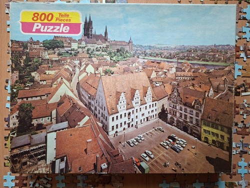 Puzzle meissen marktplatz - meissen,