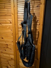 Sexschaukel Gewebegurt mit Plüsch schwarz