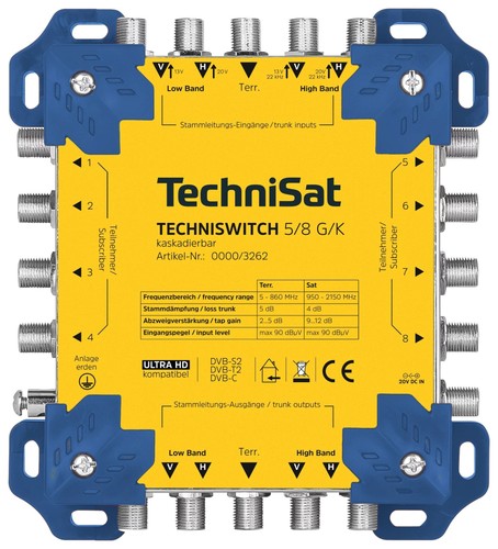 Technisat techniswitch g - techniswitch, 5/8