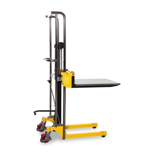 Fahrbarer hubtisch mit gabeln - hubtisch,