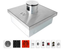 randlos Edelstahl Bodentank