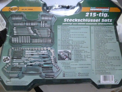 Mannesmann steckschlüsselsatz - mannesmann,