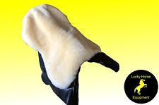 Lammfell Sattelauflage Sattelsitz Bezug 16,5-17,5