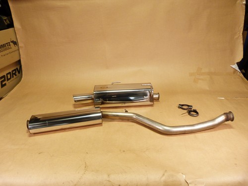 Fox edelstahl auspuff - fox,