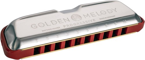 Mundharmonika golden melody - golden,