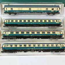 Fleischmann N 8190/8191/8192/8199 Schnellzugwagen DB, 4 Stck.,  in OVP