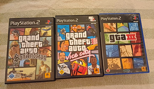 Gta trilogie ps2 san andreas - gta,