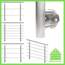Edelstahlgeländer Querstäbe
