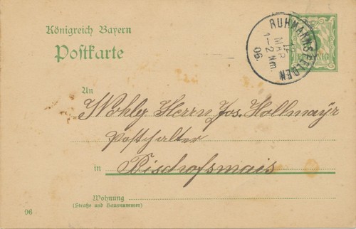 Bayern ortsstempel - bayern,