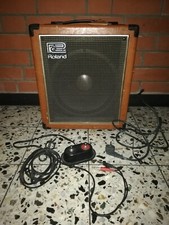 ROLAND "Cube 100" vintage, Original Fußschalter & Schutzhülle, made in Japan