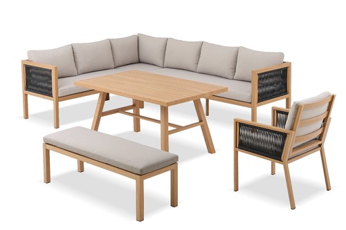 Eck lounge set sitzgruppe - lounge,