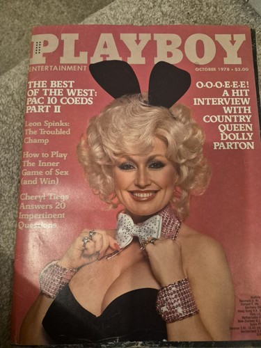Playboy magazine october 1978 - magazine,