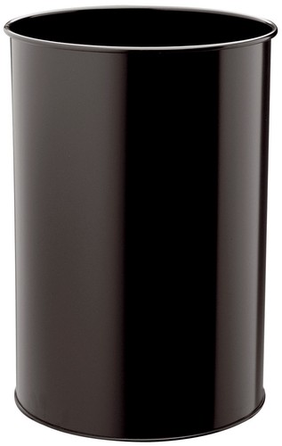 Durable papierkorb metall - metall, rund