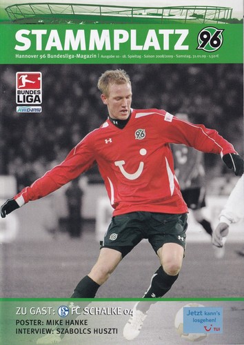 Hannover gegen schalke - hannover, 96