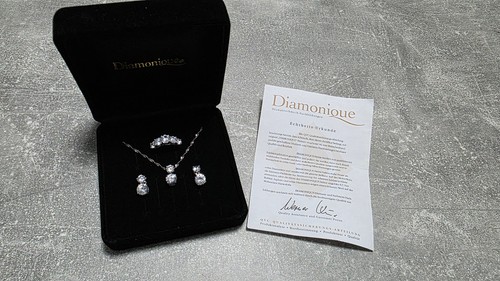 Diamonique schmuckset von qvc - von,