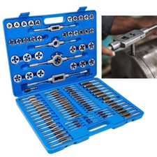 M2-M18 Gewindeschneider Satz 110 tlg. Fein Gewinde Schneider Bohrer Werkzeug Set