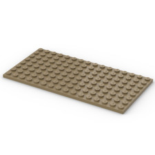 Lego 1x Platte 8x16 plate