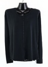 Langarmshirt Gr. XS Schwarz