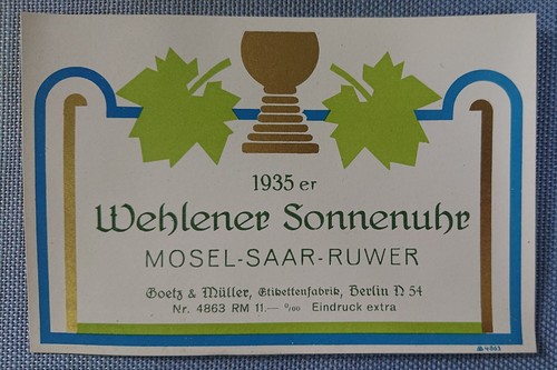 Altes weinetikett - altes,
