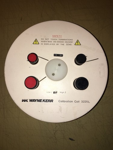 Wayne kerr 3225l - wayne, calibration