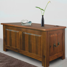 Große Holztruhe Rustikal Massivholz Schlafzimmer Decke Spielzeugkiste Aufbewahrungsbank Truhe