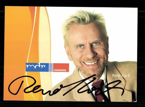 Rene koch mdr autogrammkarte - koch,
