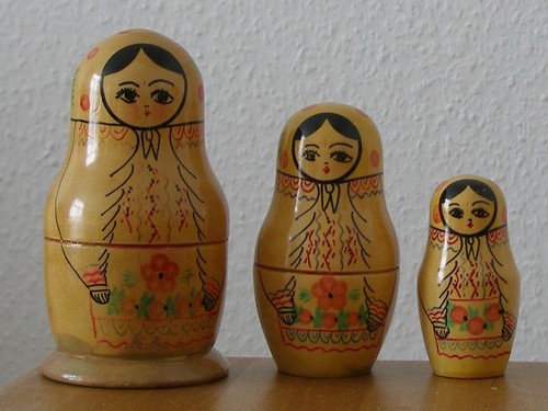 Echte russische babuschka - echte,