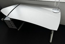 Moll Varence Jugendschreibtisch Kinderschreibtisch + Anbautisch + Rollcontainer