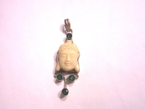 Silberanhänger buddha aus - silberanhänger,