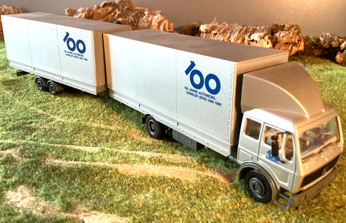 Herpa lkw hängerzug 100 jahre - herpa,